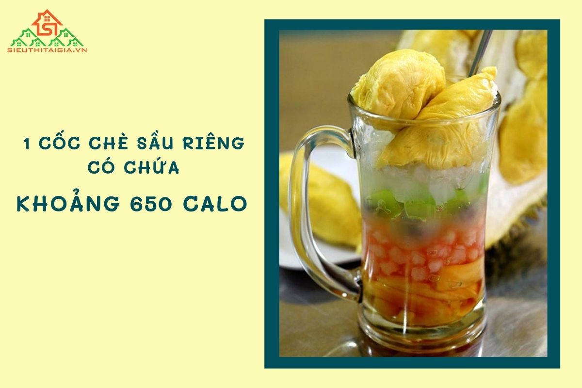 durian tea how many calories